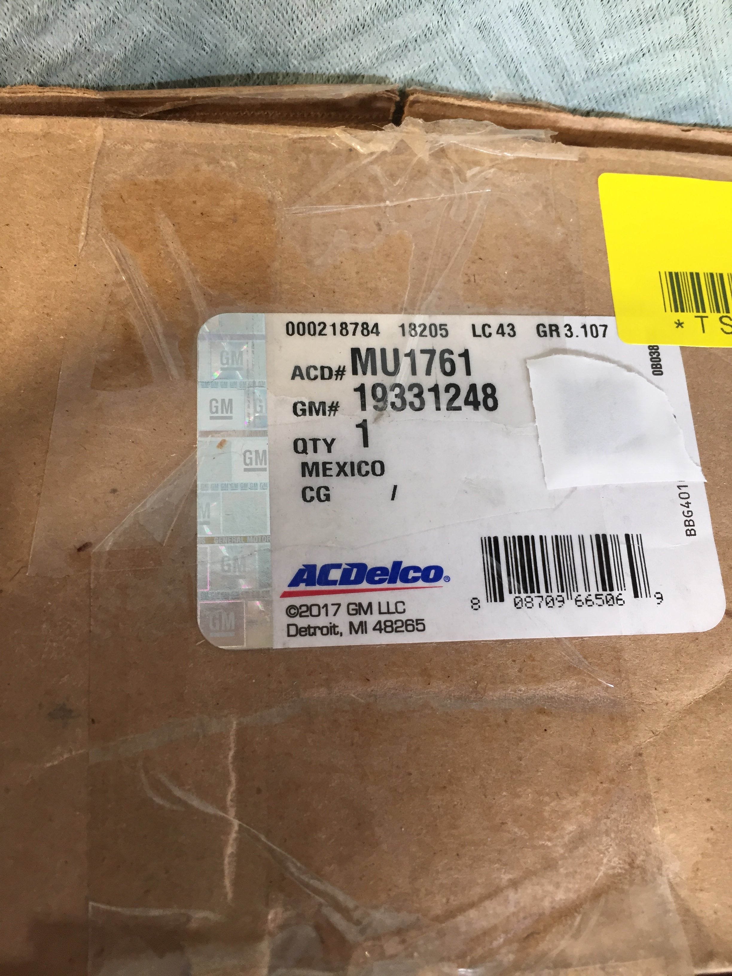 Acdelco Mu1761 - Gm Original Equipment Fuel Pump And Sender Assembly (7943776076014)